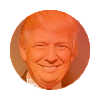 trump red orange